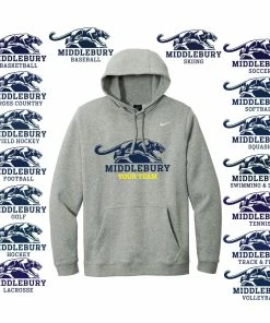 Nike Middlebury Panther Team Hoodie (grey)