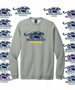 Nike Middlebury Panther Team Crew (grey)