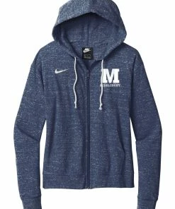 Nike Ladies Gym Vintage Full-Zip Middlebury Hoodie
