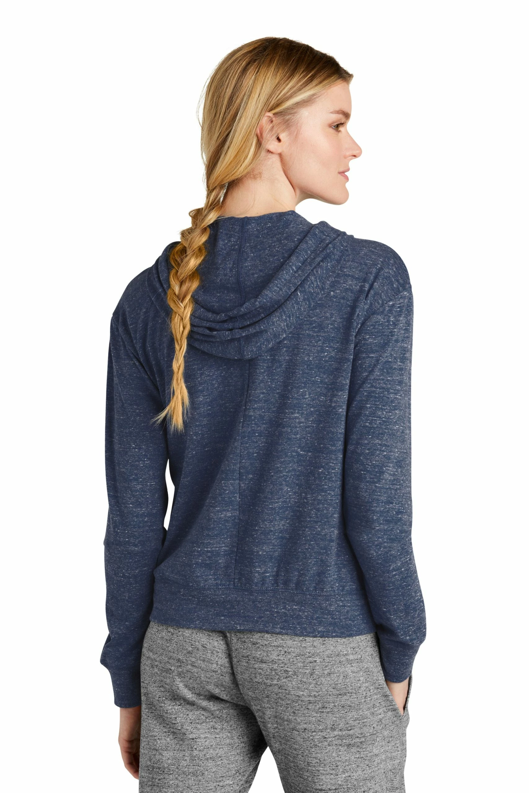 Nike Ladies Gym Vintage Full-Zip Middlebury Hoodie - Image 3