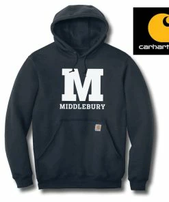 Middlebury Carhartt Hooded Sweatshirt (navy)
