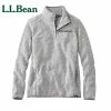 L.L.Bean Women's Middlebury Sweater Fleece Pullover (Grey)