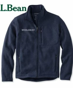 L.L.Bean Men's Middlebury Sweater Fleece Jacket