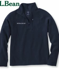 L.L.Bean Men's Middlebury Quarter-zip Fitness Fleece