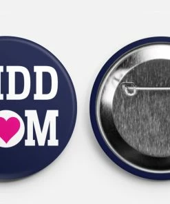The Middlebury Shop MIDD MOM Button
