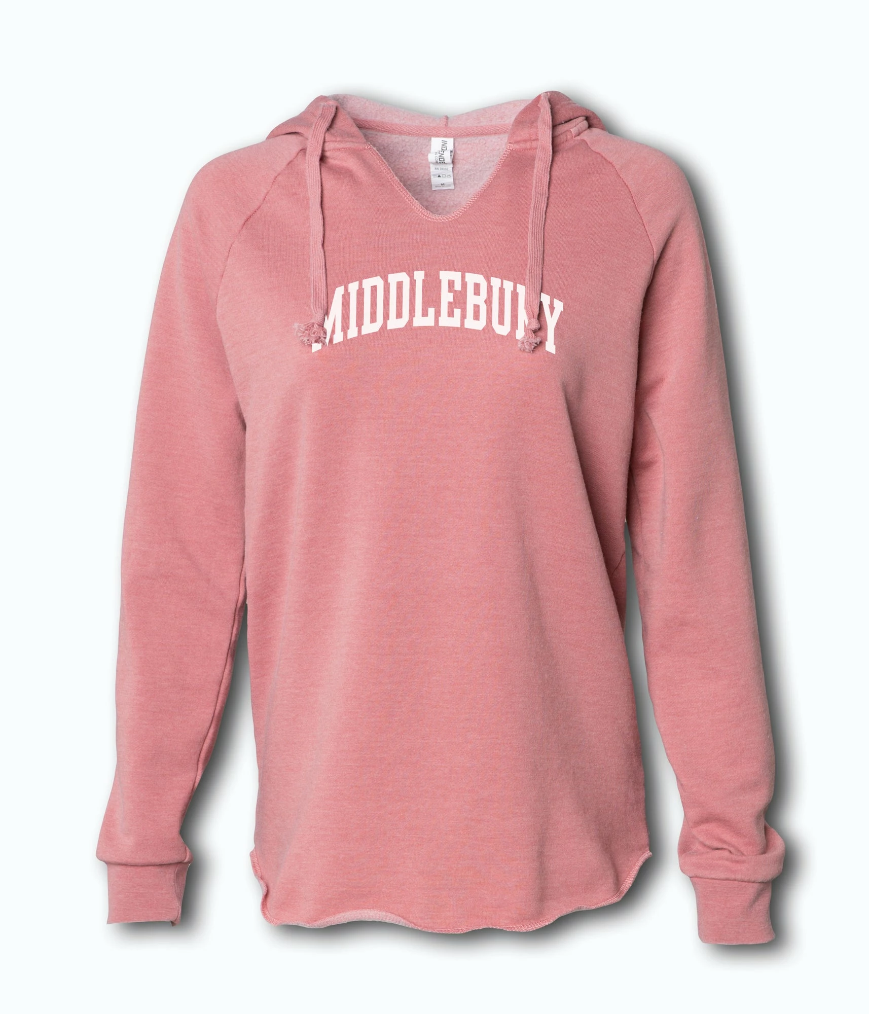 Independent Trading Company Middlebury California Wave Hoodie (Dusty Rose) - Image 2