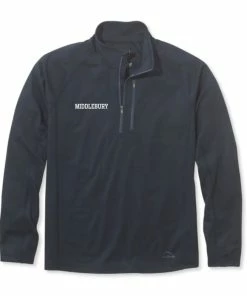 L.L.Bean Men's Middlebury LL BEAN Lightweight Sport Shirt Quarter-Zip