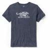 Middlebury Panther Tri-Blend Tee- Navy (by League)