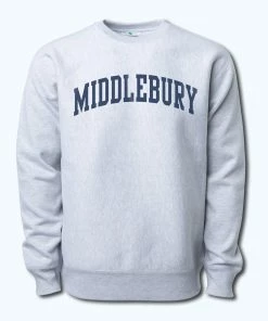 Independent Trading Company The Legend - Middlebury Crew Sweatshirt (Grey)