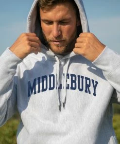 Independent Trading Company The Legend - Middlebury Hooded Sweatshirt (Grey)