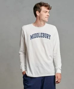 Russell Athletic Middlebury Long Sleeve Tee (white)