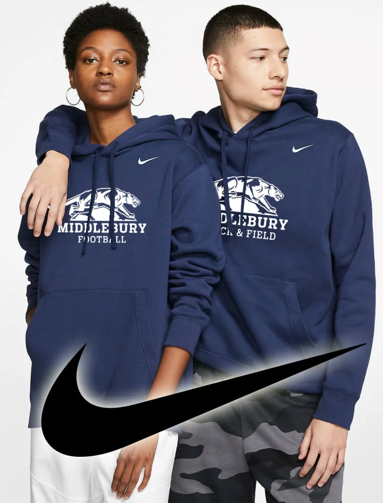 Nike Middlebury Panther Team Hoodie - Image 2