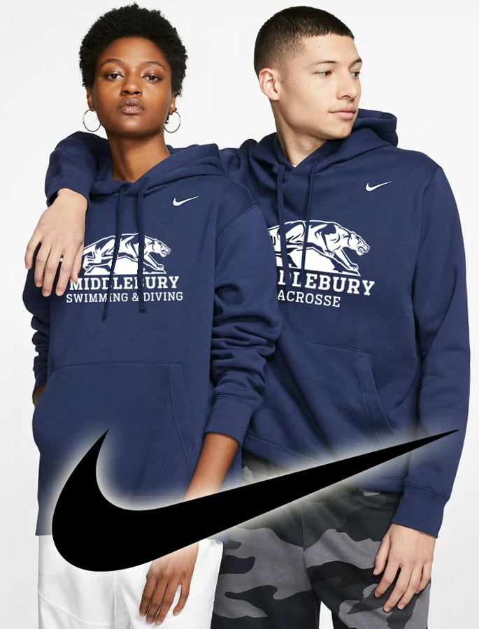 Nike Middlebury Panther Team Hoodie - Image 3