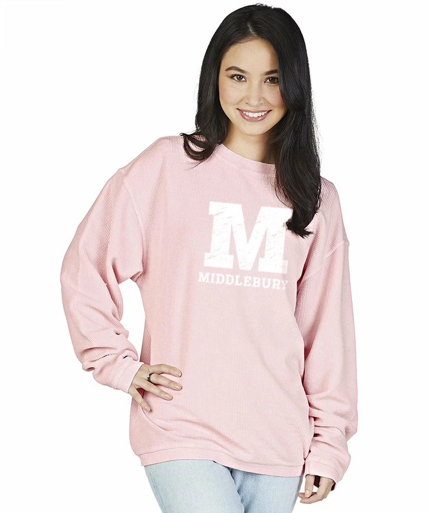 Charles River Apparel Middlebury Camden Crew (Pink) - Image 3