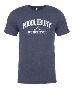 Next Level Middlebury Quidditch Tee - Navy/Adult