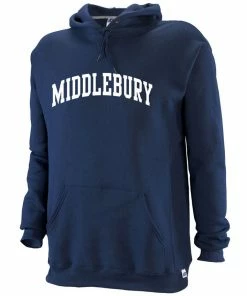 Russell Athletic Classic Middlebury Hooded Sweatshirt (Navy)