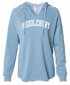 Independent Trading Company Middlebury California Wave Hoodie (Lt Blue)