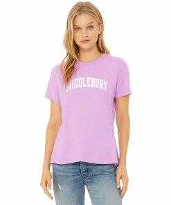 Bella + Canvas Middlebury (Soft Blend) Womens Tee (Prism Lilac)
