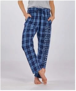 Boxercraft Women's Middlebury Flannel Pant (Navy/Columbia Plaid)