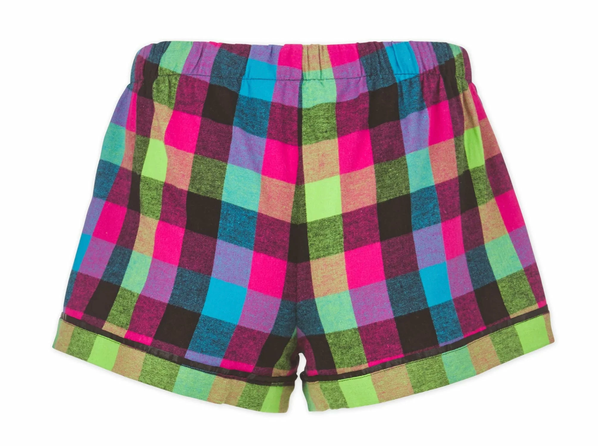 Boxercraft Women's Middlebury Flannel Shorts (Neon Colors) - Image 4