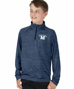 Charles River Apparel Middlebury Youth Zip Top Performance Pullover