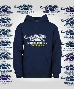 Russell Athletic Middlebury Youth Panther Team Hoodie
