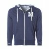 Independent Trading Company Middlebury Zip Hooded Sweatshirt (navy)