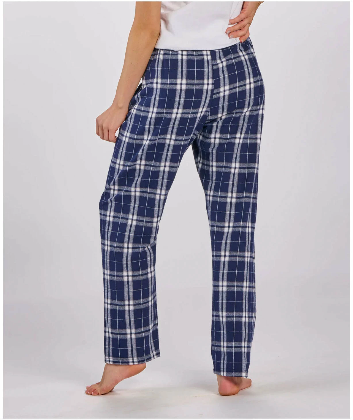 Boxercraft Women's Middlebury Flannel Pant (Navy) - Image 2