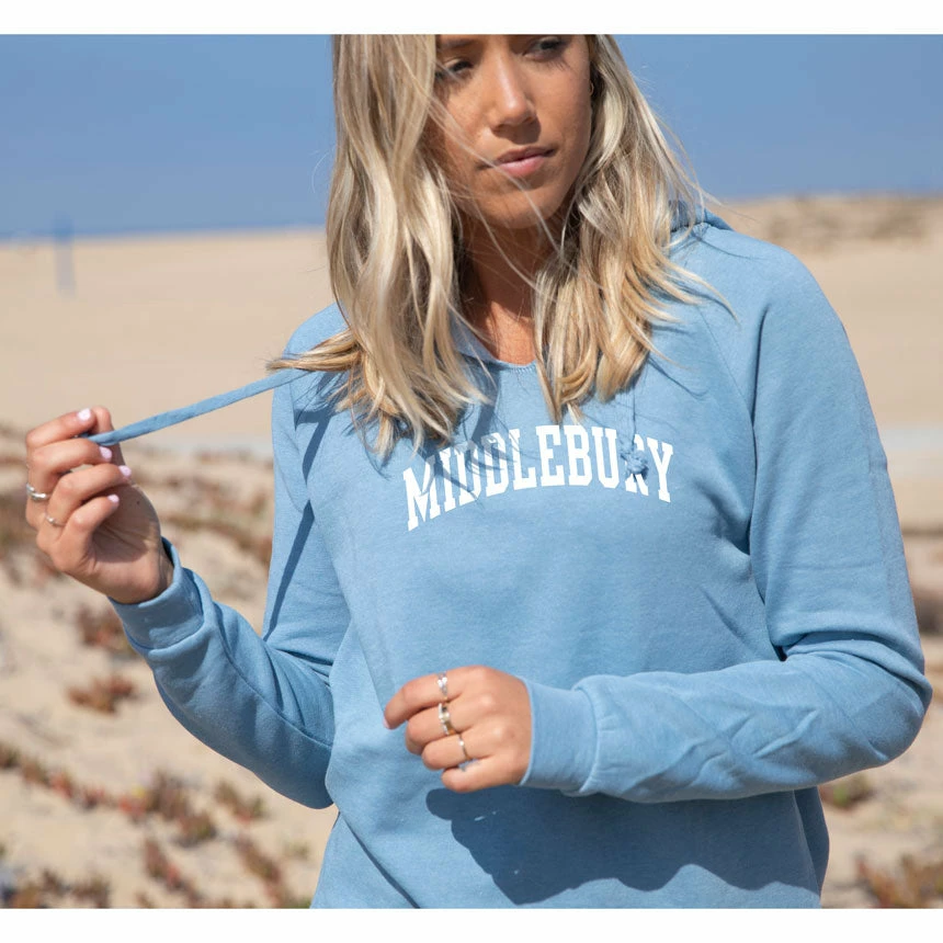 Independent Trading Company Middlebury California Wave Hoodie (Lt Blue) - Image 2
