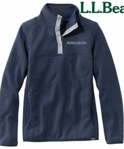 L.L.Bean Women's Middlebury Sweater Fleece Pullover