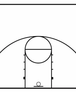 Natick Outdoor Store Basketball Court Line Painting