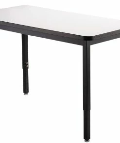 National Public Seating Heavy-Duty Whiteboard Adjustable Tables